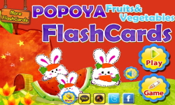 POPOYA Fruits Flashcards screenshot 1/5