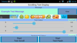 Scrolling Text Display screenshot 4/6