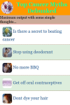 Top Cancer Myths Debunked screenshot 1/3
