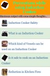 Precautions while using Induction Cooker screenshot 3/4