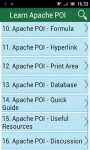 Learn Apache POI screenshot 1/3