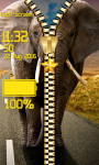 Elephant Zipper Lock Screen Free screenshot 5/6