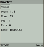 Cricket Scorer screenshot 3/6