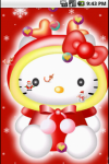 Hello Kitty Christmas Cute Live Wallpaper screenshot 3/4