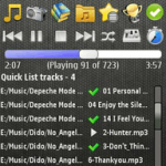 Audiowave MP3 player screenshot 1/3