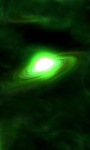 Green Galaxy Live Wallpaper screenshot 1/3