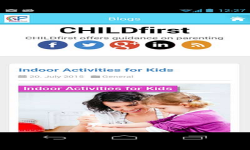 CHILDfirst App screenshot 1/6