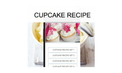 Cupcake recipes food screenshot 1/3