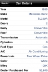 Car Tell Mercedes Auction Prices screenshot 1/1