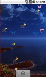 Full Moon Butterfly Live Wallpaper  screenshot 2/5