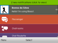 Blaast Messenger en español screenshot 1/6