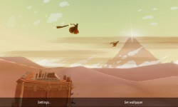 Journey Through Sand Storm LWP screenshot 3/4