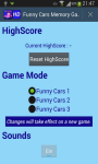 Funny Cars Memory Game screenshot 4/4