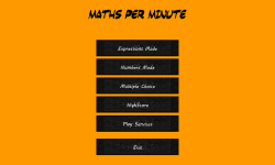 Maths Per Minute screenshot 1/6