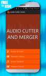 Audio Cutter And Merger Free screenshot 1/5