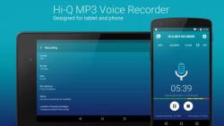 Hi Q MP3 Voice Recorder Pro modern screenshot 3/6