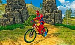 Super Spider Hero BMX Bicycle Stunts screenshot 1/4