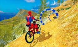 Super Spider Hero BMX Bicycle Stunts screenshot 3/4