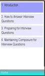 Successful Interview Guide screenshot 1/1