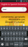 English to Spanish dictionary screenshot 3/6