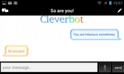 Cleverbot absolute screenshot 1/6