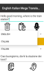 ENGLISH ITALIAN Mega Translator   screenshot 3/4