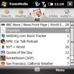 YomoMedia - RSS Mobile Media Feed Reader screenshot 1/1