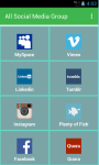 All Social Networks :All in one screenshot 1/5