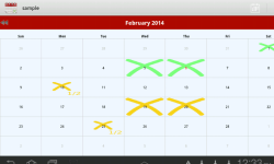 Leave Calendar screenshot 3/4