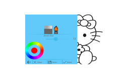 Hello Kitty Painting Game screenshot 3/3