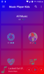Music Player Kids Colorful screenshot 1/6