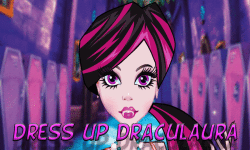 Dress up Draculaura monster to school screenshot 1/4