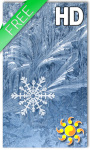 Snowflakes Frozen LWP screenshot 1/2
