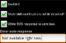SMS Auto Responder screenshot 1/1