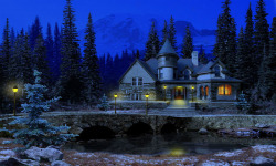 3D Snowy Cottage Free screenshot 3/3