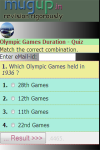 Olympic Game Duration quiz screenshot 3/3