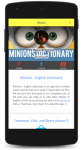 Minions Dictionary screenshot 5/6