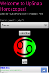 Upsnap Horoscope Reader screenshot 2/2