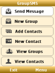 Group SMS App screenshot 1/4