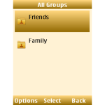 Group SMS App screenshot 2/4
