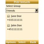 Group SMS App screenshot 4/4