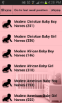 Modern Baby Names screenshot 4/4