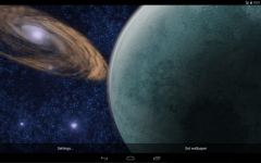 Rotating Planet Live Wallpaper screenshot 4/5