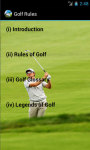 Golf Rules N Tips screenshot 3/3