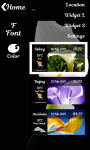 Calla Flower Clock Widget screenshot 3/6