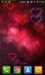 FLOATING HEARTS LOVE LITE LIVE WALLPAPER screenshot 3/3