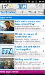 ITN News Android screenshot 1/4
