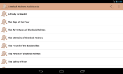 Sherlock Holmes Audiobook Collection screenshot 1/4