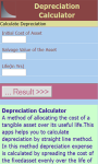 Depreciation Calculator screenshot 2/3