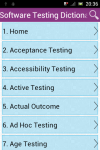 Software Testing Dictionary screenshot 1/3